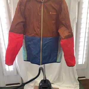 Cotopaxi Vibrant Multi Colored Reversal Jacket